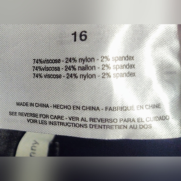 Faux Leather Social Standard By Sanctuary Faux Sz 16 - Picture 7 of 10